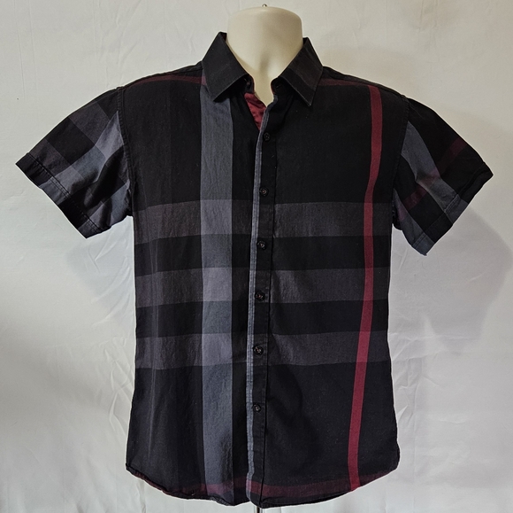 Baldelli Short Sleeve Button Collared Shirt - Picture 2 of 8